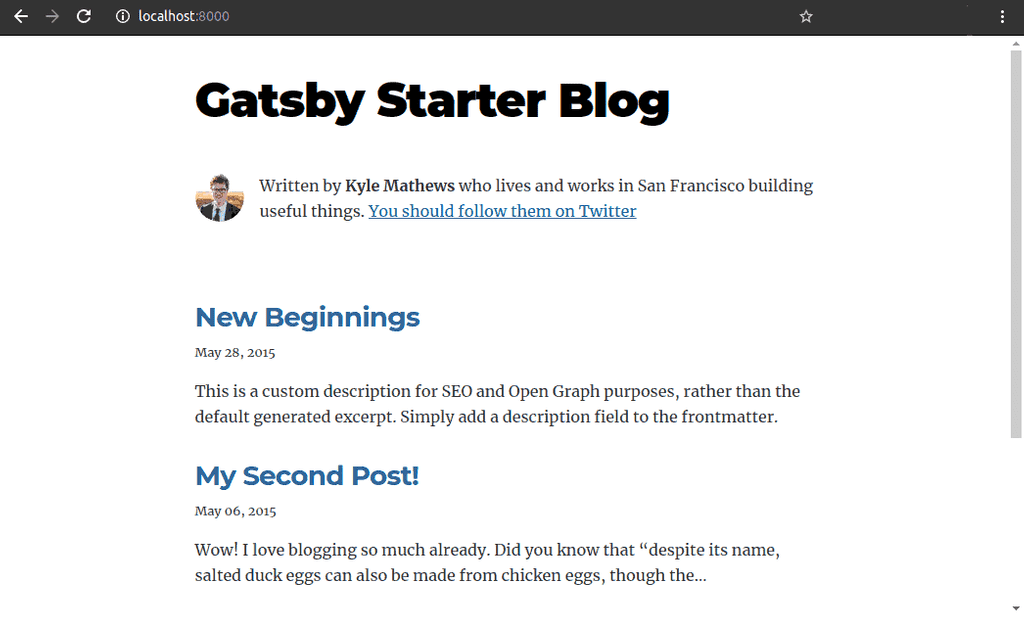 starter-blog